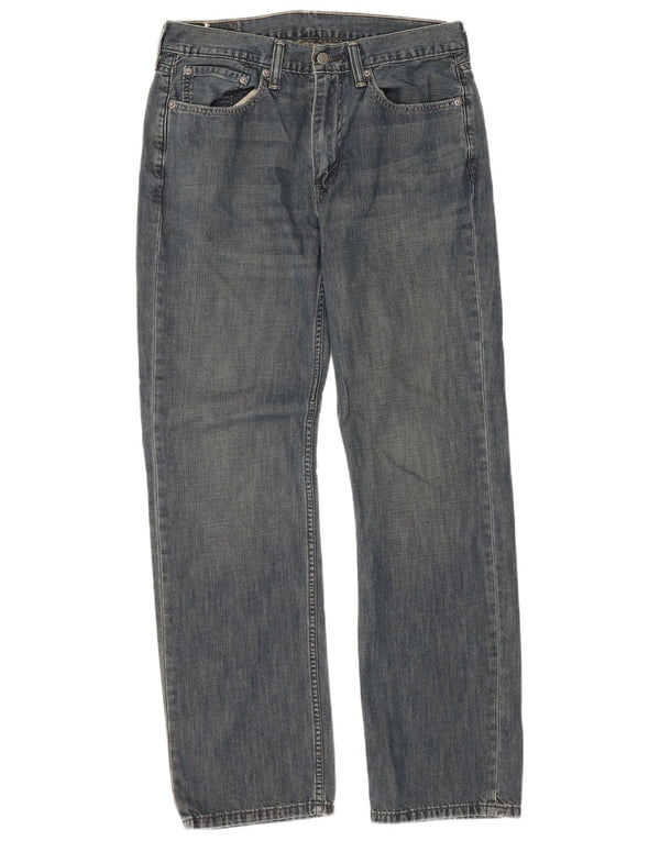 Levi's Masculino 514 Straight Jeans W32 L32 Azul Algodão