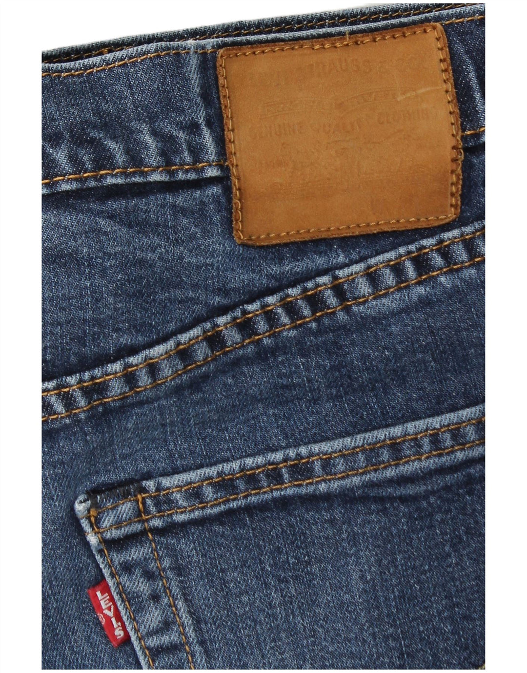 Calça jeans reta masculina Levi's W30 L28 azul