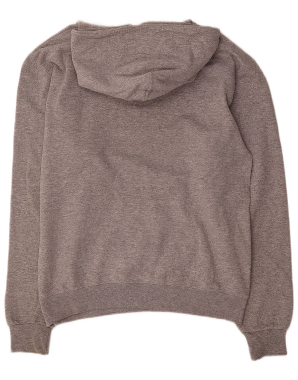 Champion masculino Harvard Graphic Regular Fit moletom com capuz cinza médio