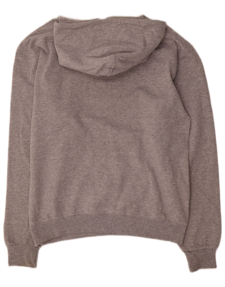 Champion masculino Harvard Graphic Regular Fit moletom com capuz cinza médio