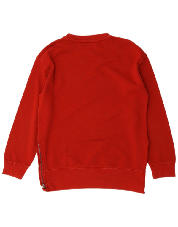 Moletom Zara Meninas 9-10 Anos Vermelho