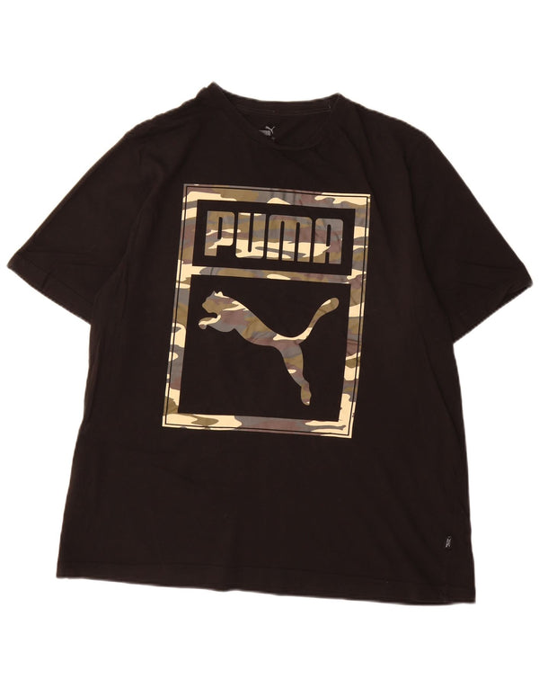 Puma Camiseta Masculina Graphic Top XL Algodão Preto
