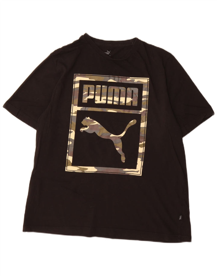 Puma Camiseta Masculina Graphic Top XL Algodão Preto