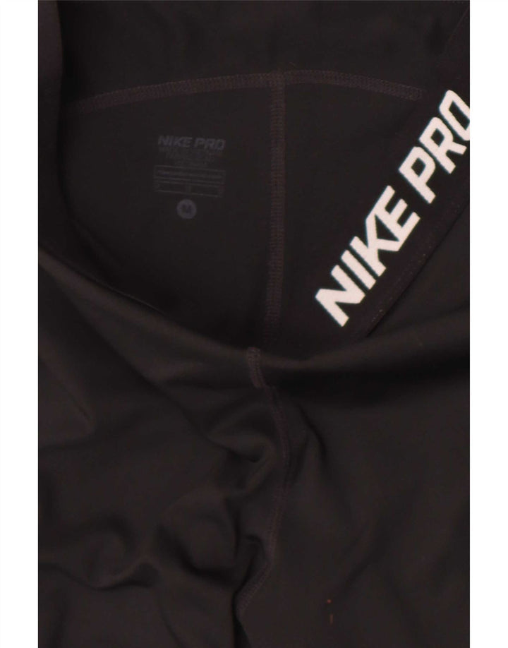 Leggings Nike Dri Fit Graphic Capri UK 12 Médio Preto