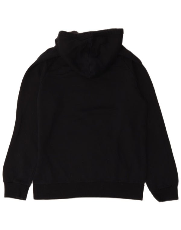 Adidas masculino gráfico moletom com capuz médio algodão preto