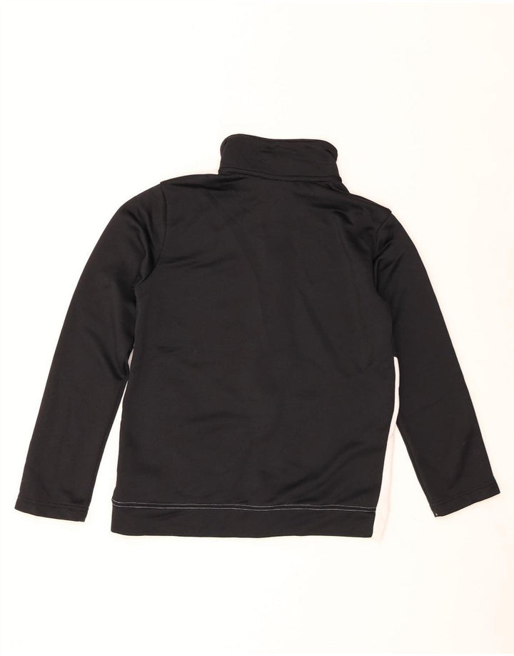 Jaqueta Nike Boys Tracksuit Top 12-13 anos grande bloco colorido preto