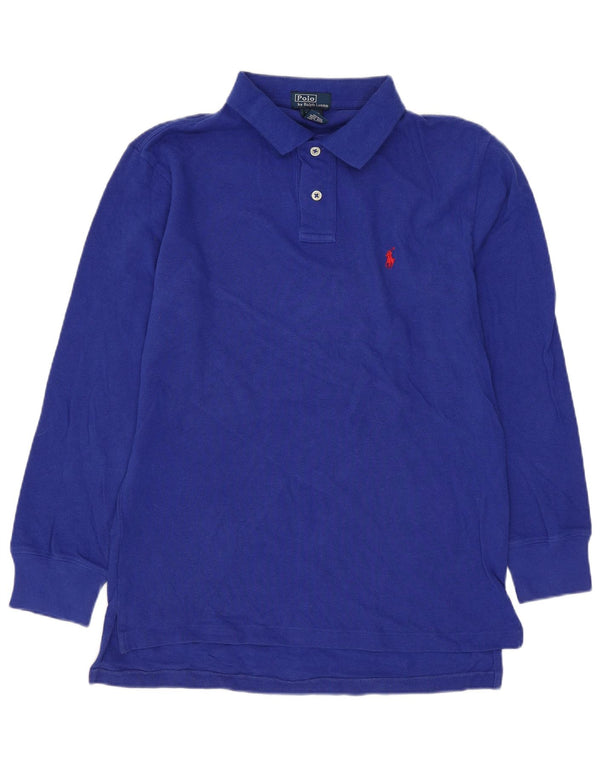 Polo Ralph Lauren Menino Manga Longa Polo 12-13 Anos Azul Médio