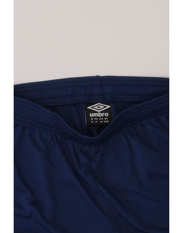 Umbro Menino Sport Shorts 7-8 Anos Pequeno Poliéster Azul Marinho