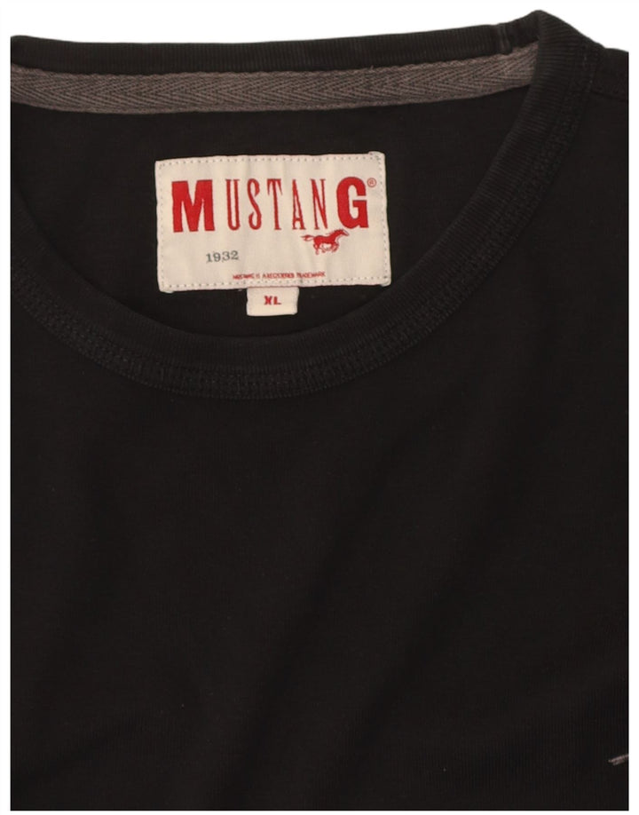 MUSTANG Mens Top Manga Longa XL Preto