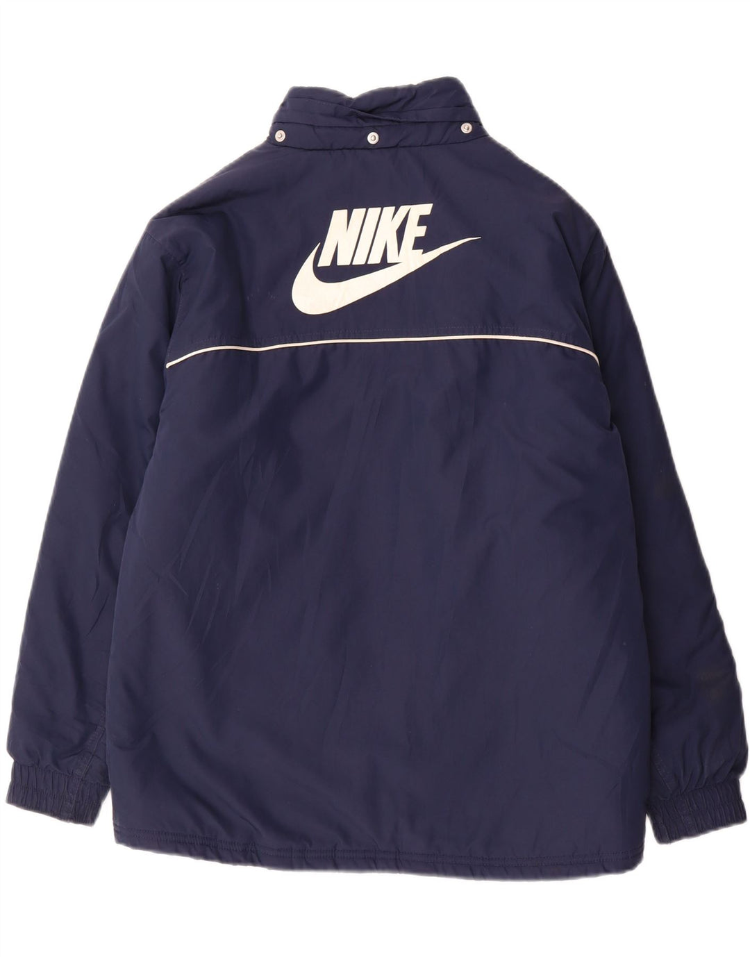 Jaqueta Nike Boys Graphic acolchoada 12-13 anos grande azul marinho poliéster