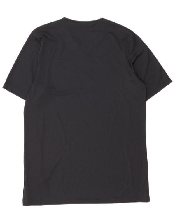 Adidas Mens Aeroready Camiseta Top Grande Poliéster Preto