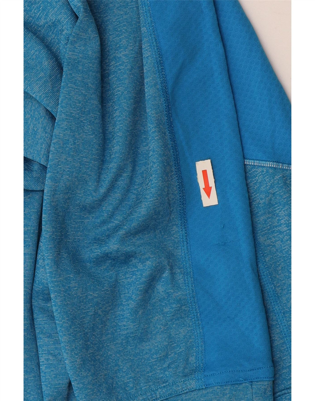 PUMA Mens Zip Neck Pulôver Treino Top XL Azul Poliéster