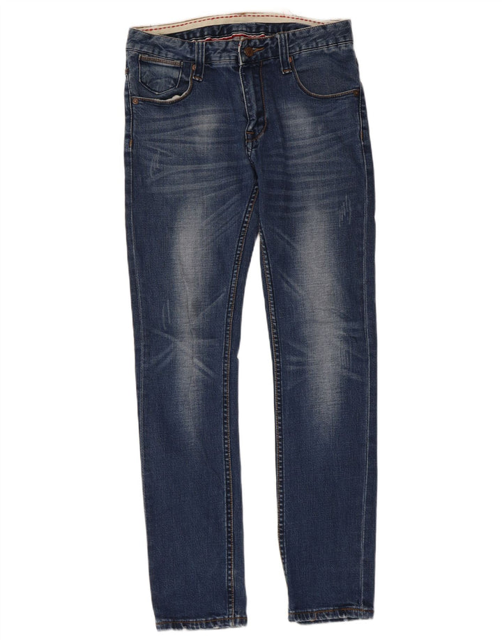 Calça Jeans Slim Feminina Levi's W29 L32 Azul Algodão