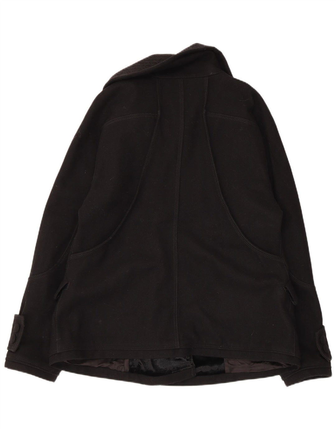 Casaco feminino Exte Pea IT 48 XL lã preta