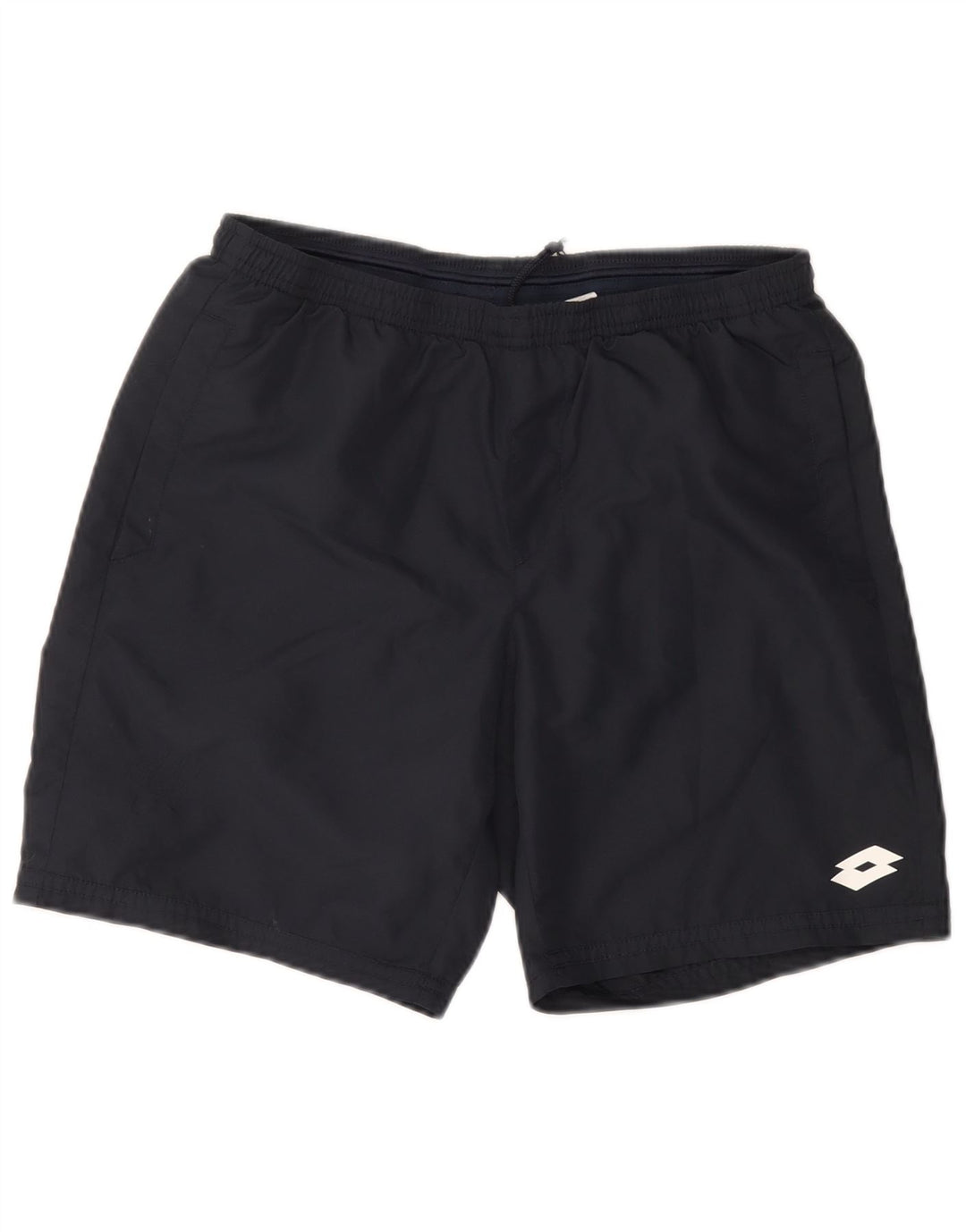 LOTTO Mens Sport Shorts Pequeno Poliéster Azul Marinho