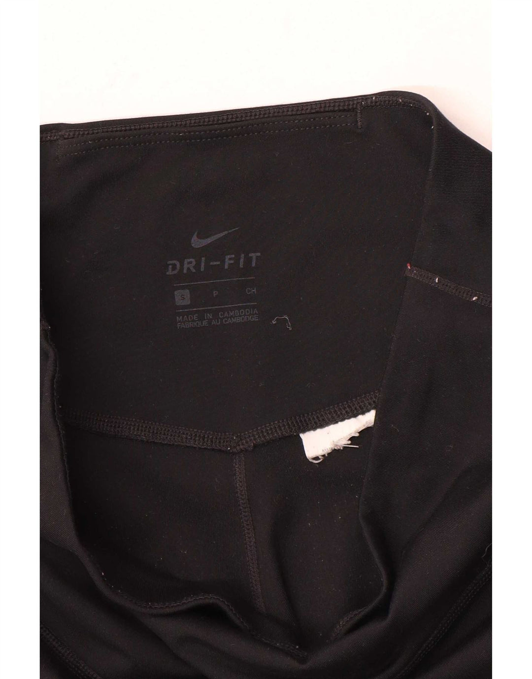 Leggings Nike Dri Fit Feminina UK 10 Pequenas Pretas
