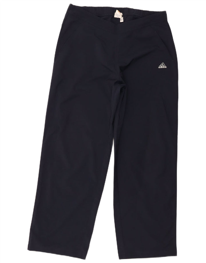 Calça de treino feminina Adidas UK 20 2XL poliéster preto