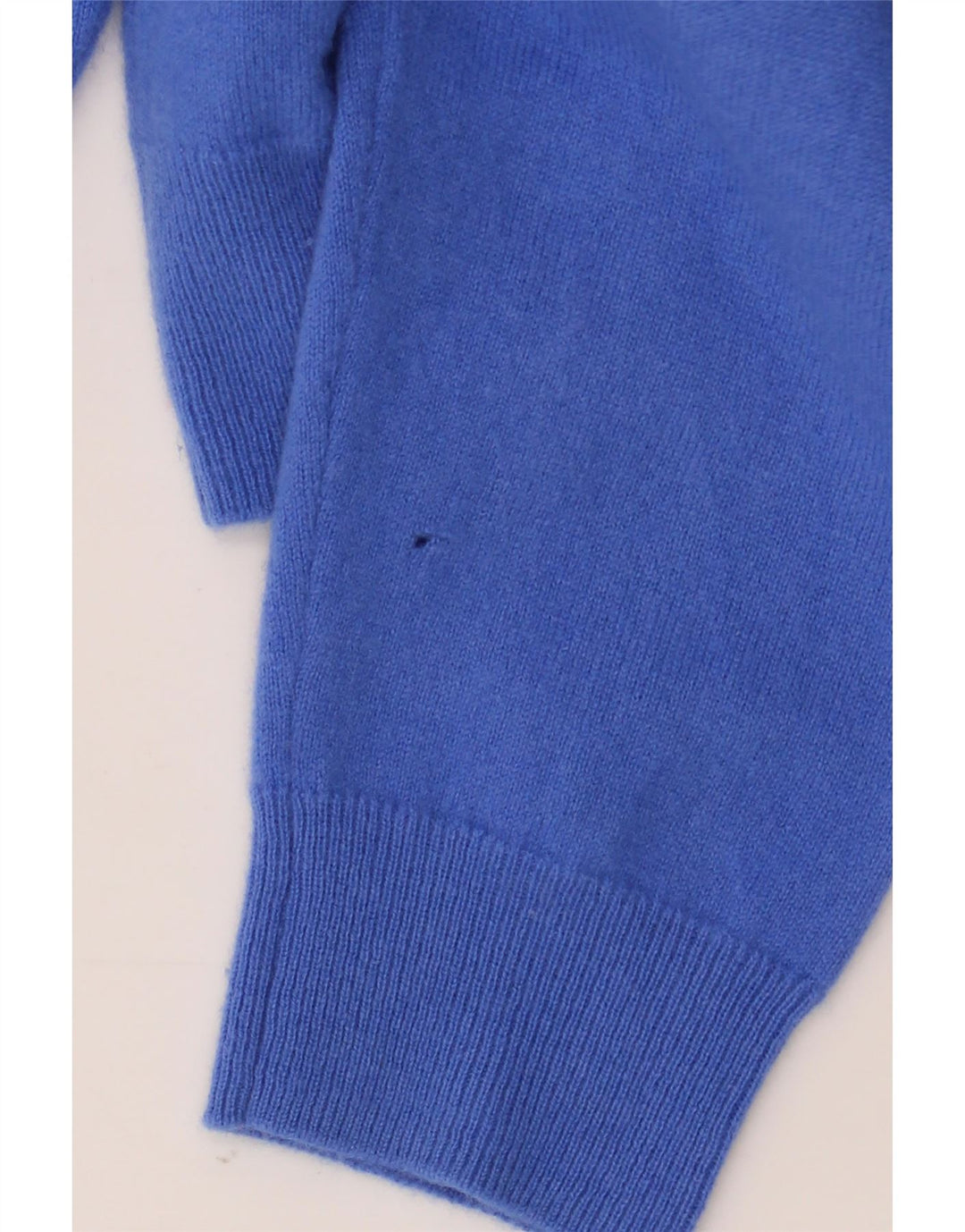 Suéter masculino Massimo Dutti com gola redonda XL lã azul