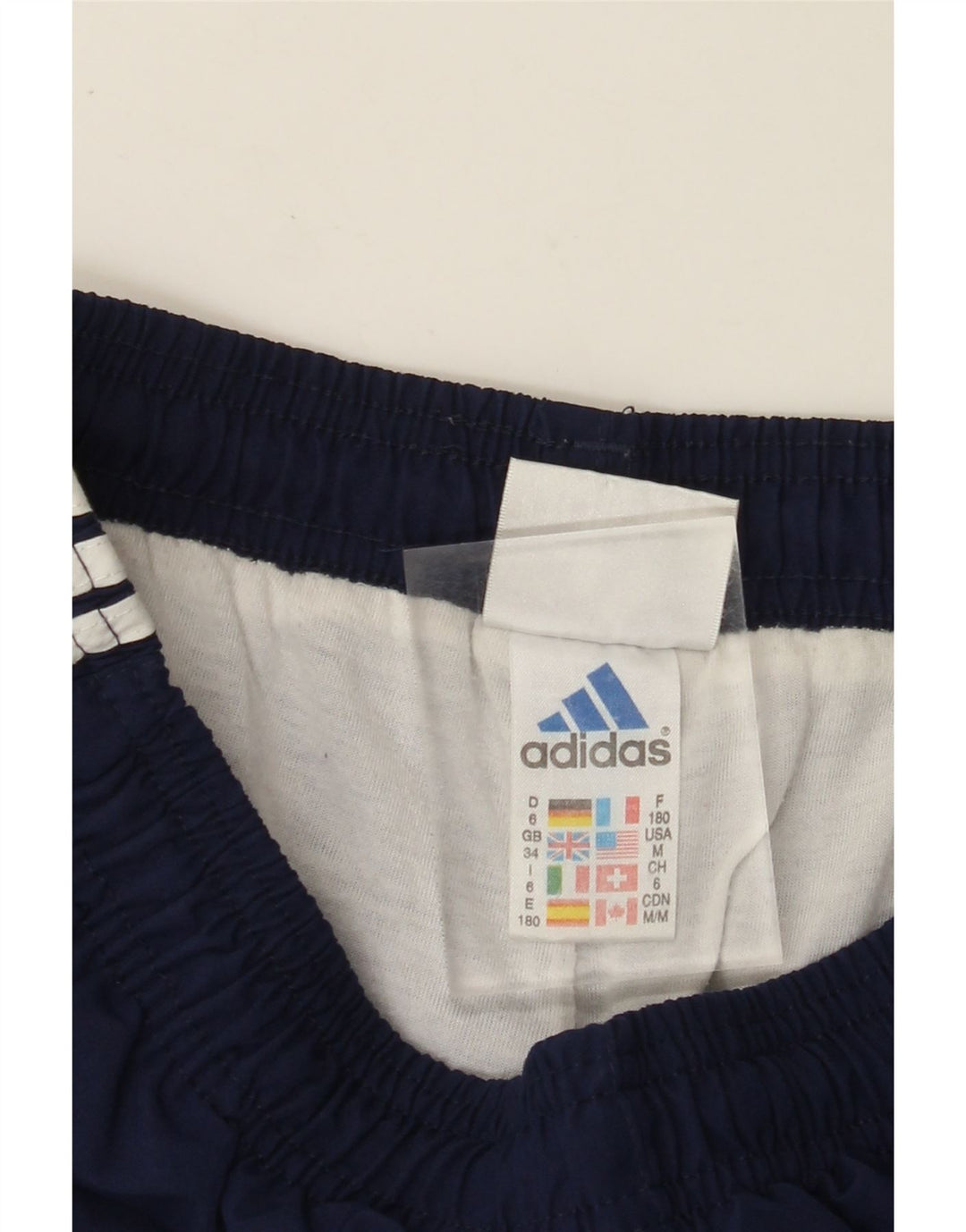 Calças de treino masculinas ADIDAS joggers grandes poliéster azul marinho