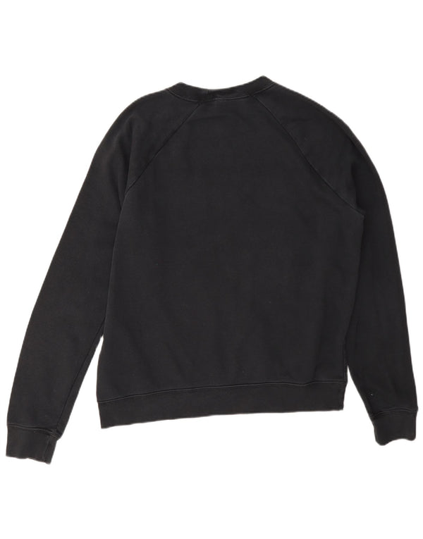 Moletom gráfico feminino Nike Jumper UK 14 médio preto algodão