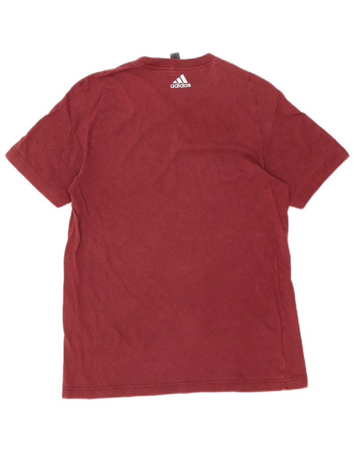 Camiseta Adidas Masculina Graphic Top Pequena Marrom