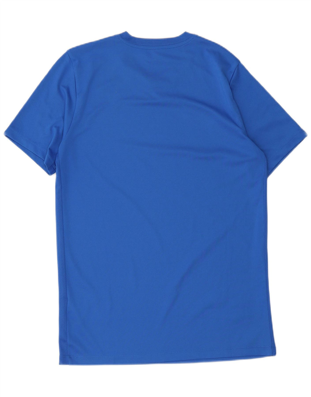 Nike Mens Dri Fit Camiseta Top Médio Azul Poliéster