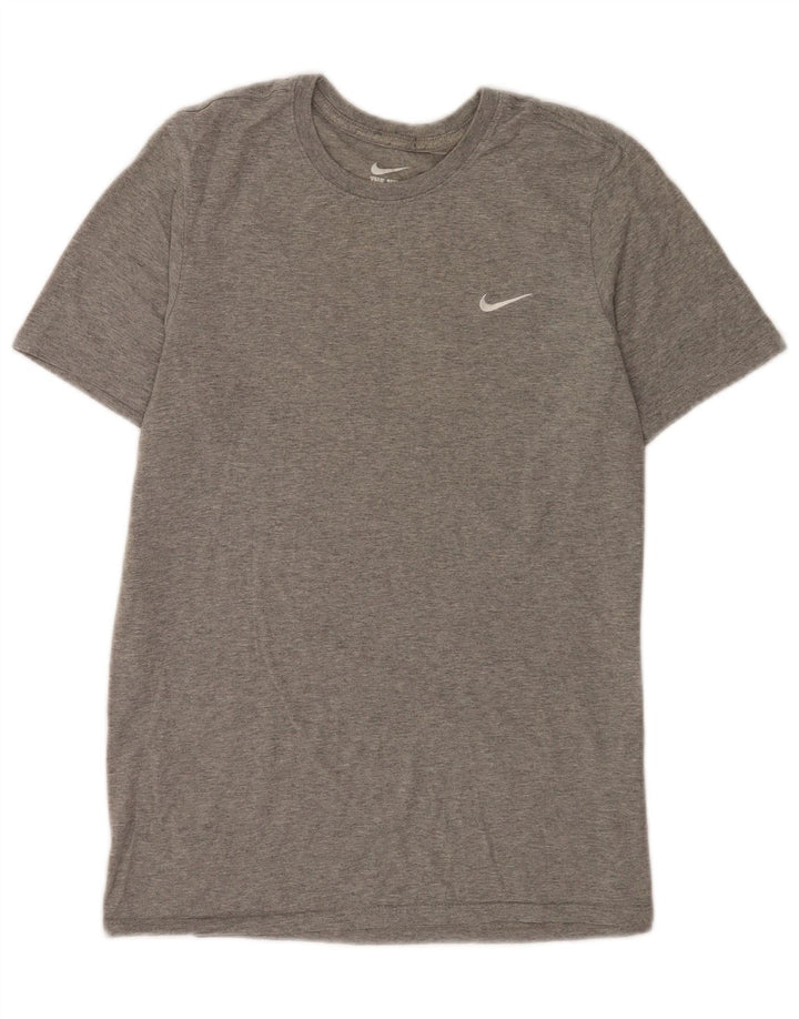 Camiseta masculina Nike Athletic Cut Top pequena cinza manchada