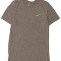 Camiseta masculina Nike Athletic Cut Top pequena cinza manchada
