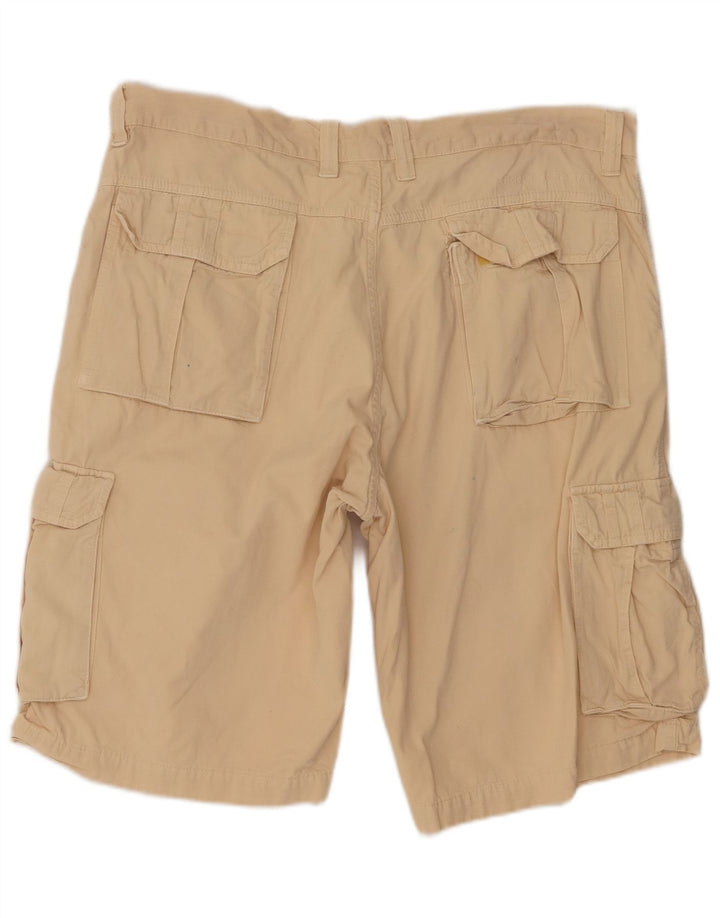 Carrera Mens Cargo Shorts W40 XL Algodão Bege