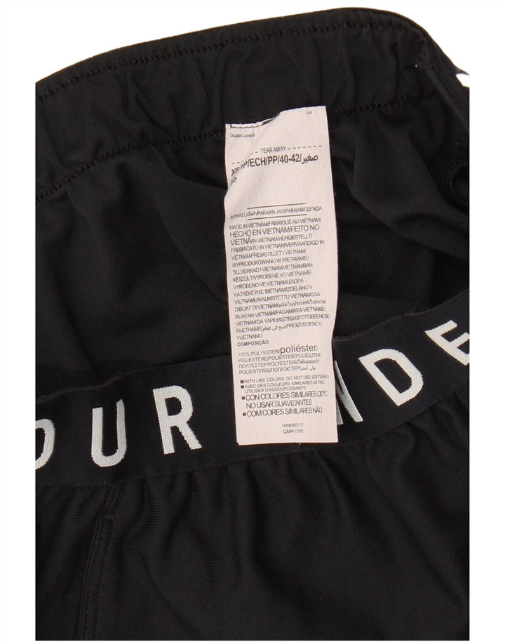 Shorts esportivos gráficos femininos UNDER ARMOUR UK 4 XS preto poliéster