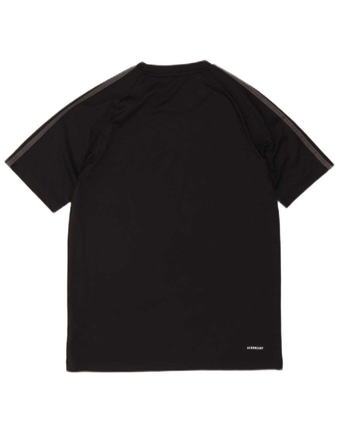 ADIDAS Mens Aeroready T-Shirt Top Pequeno Poliéster Preto