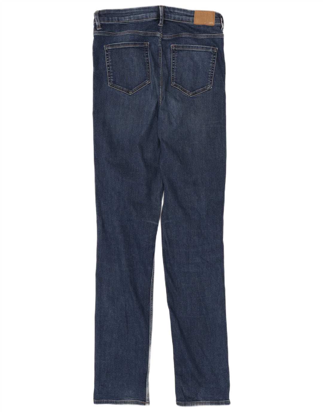 MARKS & SPENCER Feminino Sophia Straight Jeans Reino Unido 12 Médio W30 L33 Azul