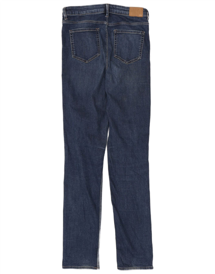 MARKS & SPENCER Feminino Sophia Straight Jeans Reino Unido 12 Médio W30 L33 Azul