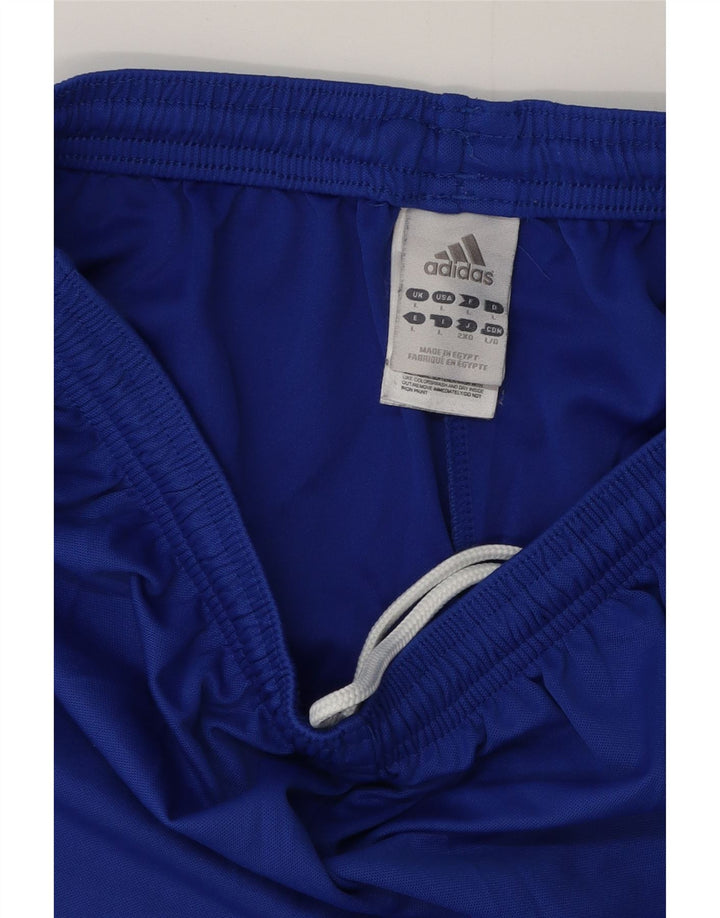 ADIDAS Masculino Climalite Sport Shorts Grande Azul Poliéster