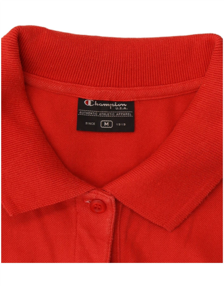 Camisa polo feminina sem mangas Champion UK 12 vermelho médio