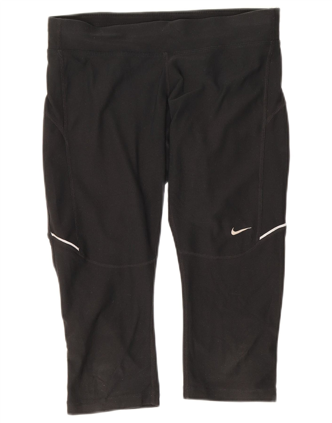Leggings Nike Dri Fit Capri UK 10 Pequeno Poliéster Preto