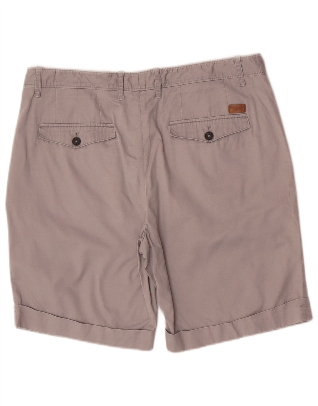 Zara Mens Pegged Chino Shorts EU 42 Grande W32 Cinza