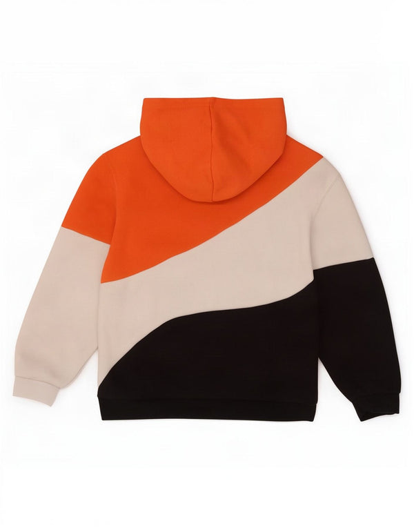 Puma Meninos Hoodie Jumper 7-8 Anos Multicolorido Colourblock Algodão
