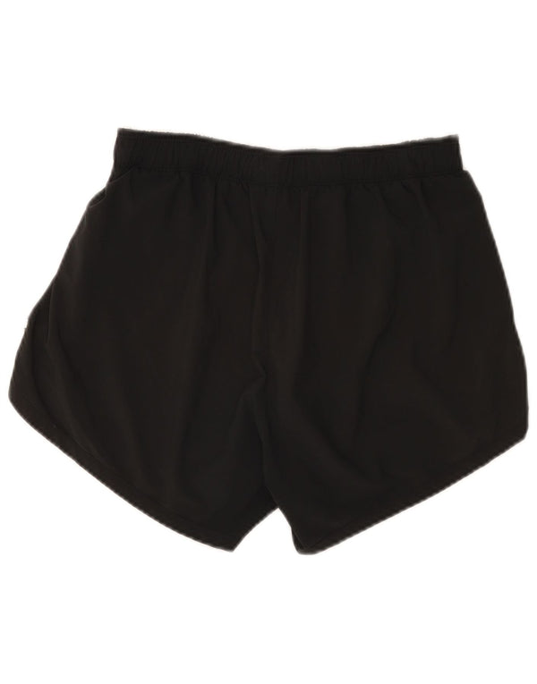 Nike Womens Dri Fit Sport Shorts UK 12 Médio Preto Poliéster