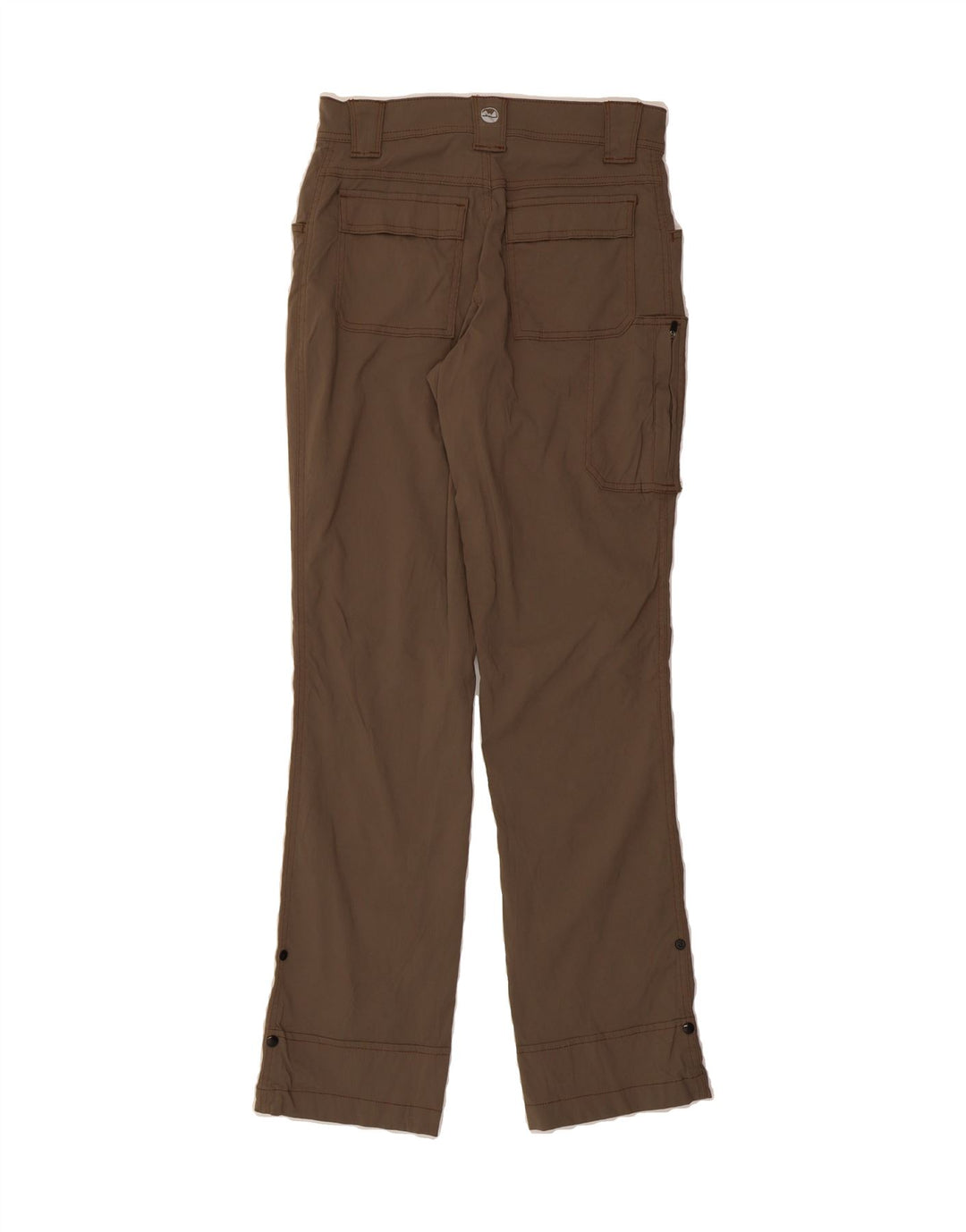 WRANGLER Womens Straight Casual Trousers W30 L32  Brown Nylon Vintage Wrangler and Second-Hand Wrangler from Messina Hembry 