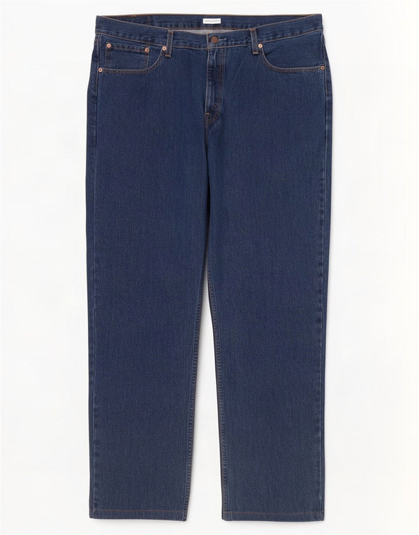 Calça jeans masculina Levi's 751 Straight W42 L34 azul algodão