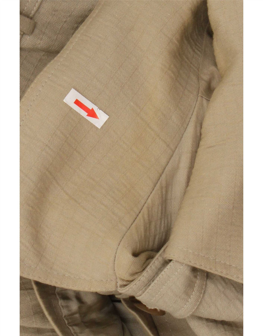 Trench Coat Vintage Masculino UK 42 XL Bege