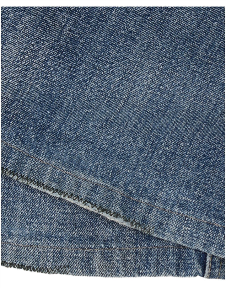 MELTIN' POT Calça jeans reta masculina W34 L30 algodão azul