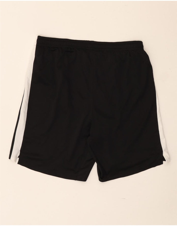 Shorts esportivos masculinos Puma grande bloco colorido preto