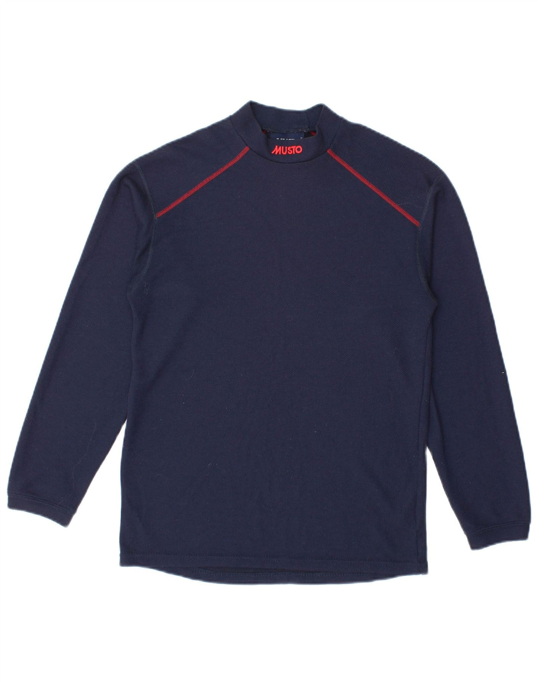 Musto Meninos Top Manga Comprida 12-13 Anos Grande Azul Marinho
