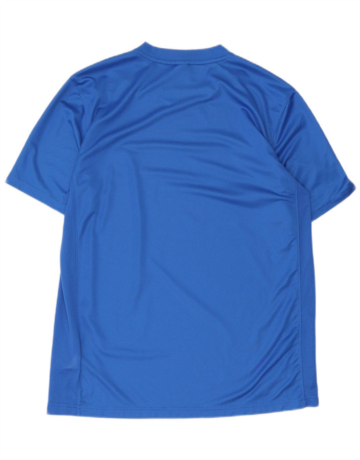 Camiseta Nike Masculina Dri Fit Top Grande Azul Poliéster