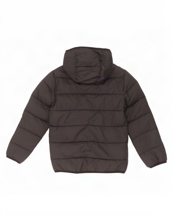 Jaqueta acolchoada com capuz para meninos Under Armour 10-11 anos preto poliamida