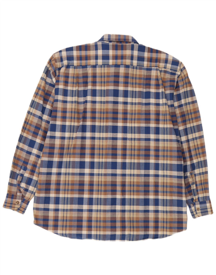 Camisa masculina Levi's XL xadrez azul