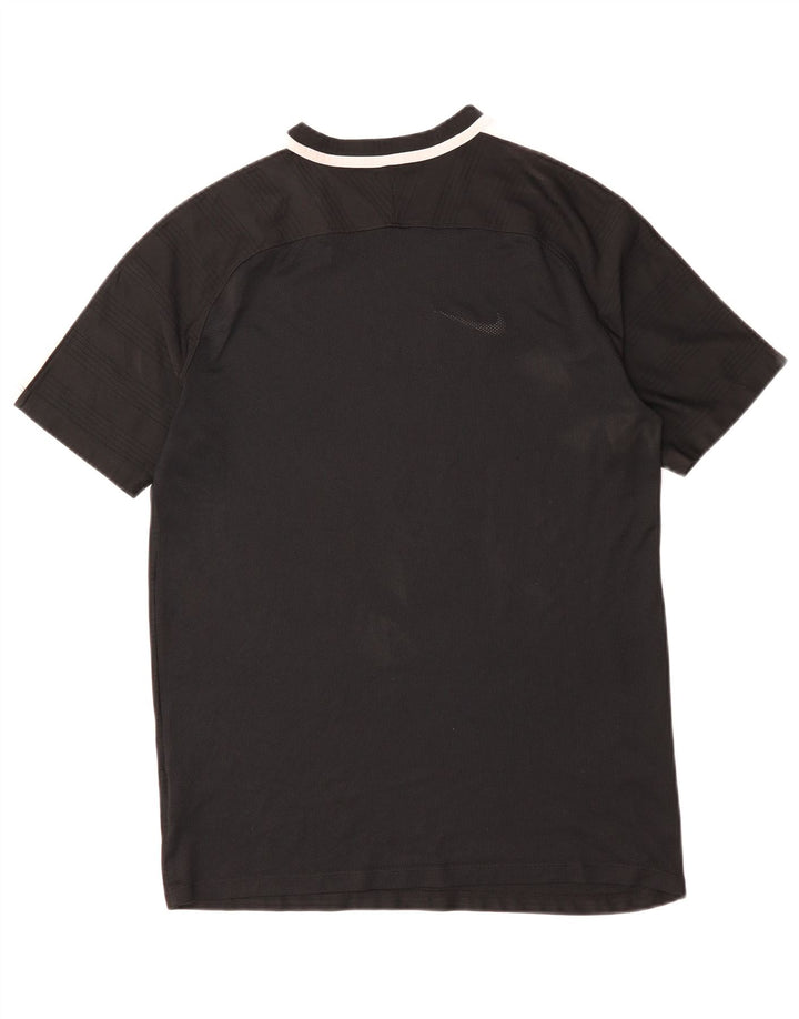 Camiseta Nike Masculina Top Grande Preto Colorblock Poliéster Esportivo