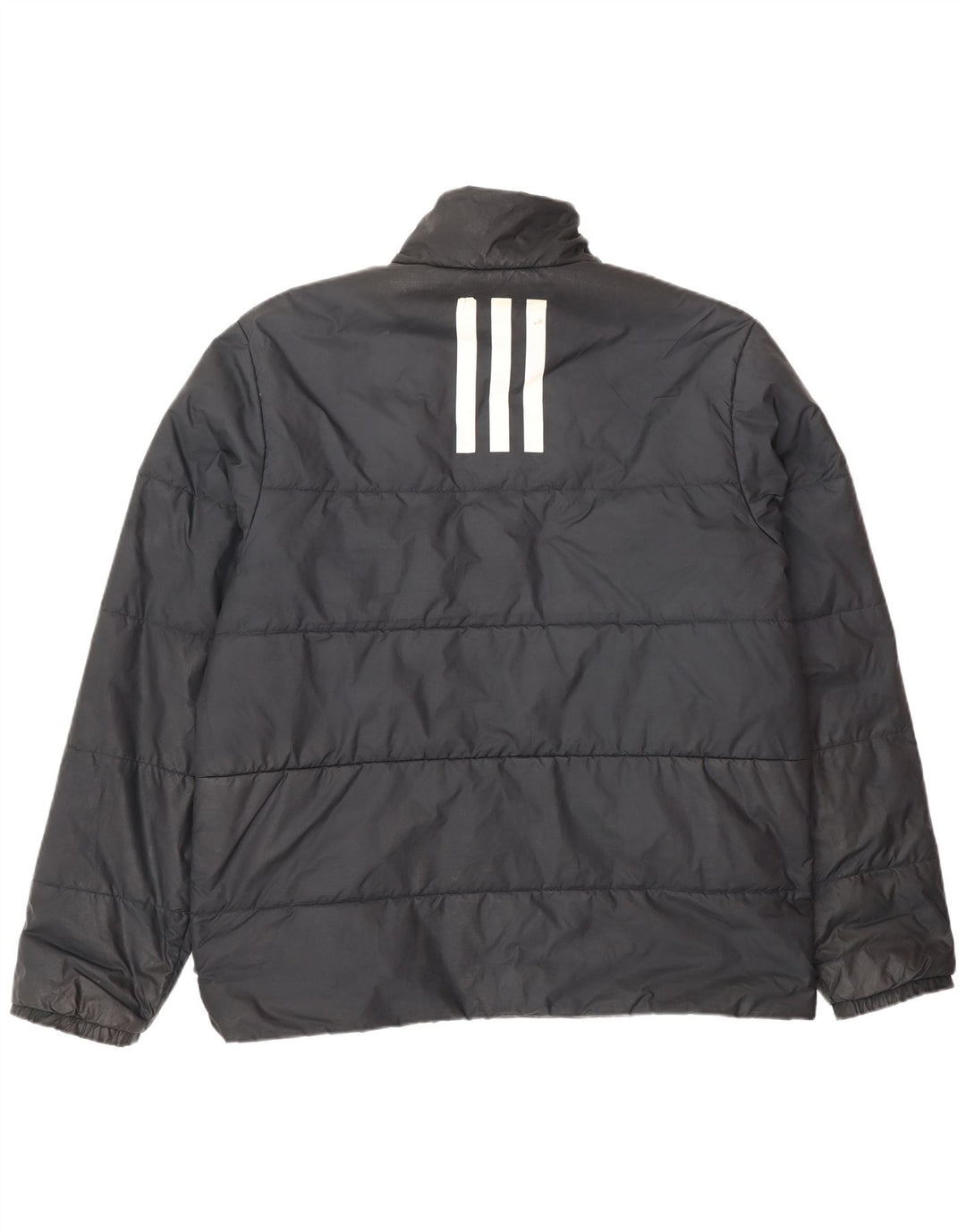 Jaqueta Acolchoada Masculina ADIDAS UK 40 Grande Poliéster Preto
